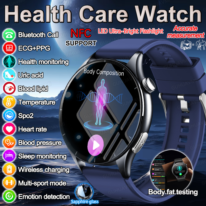 Industrial Laser Rangefinder - 2025 New NFC Health MonitorUric Acid
