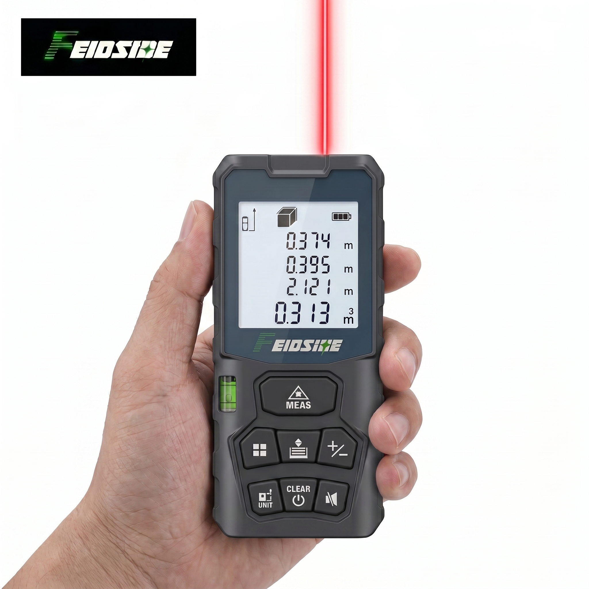 Industrial Laser Rangefinder - FEIDSIDE 50M/120M Handheld Laser Rangefinder with