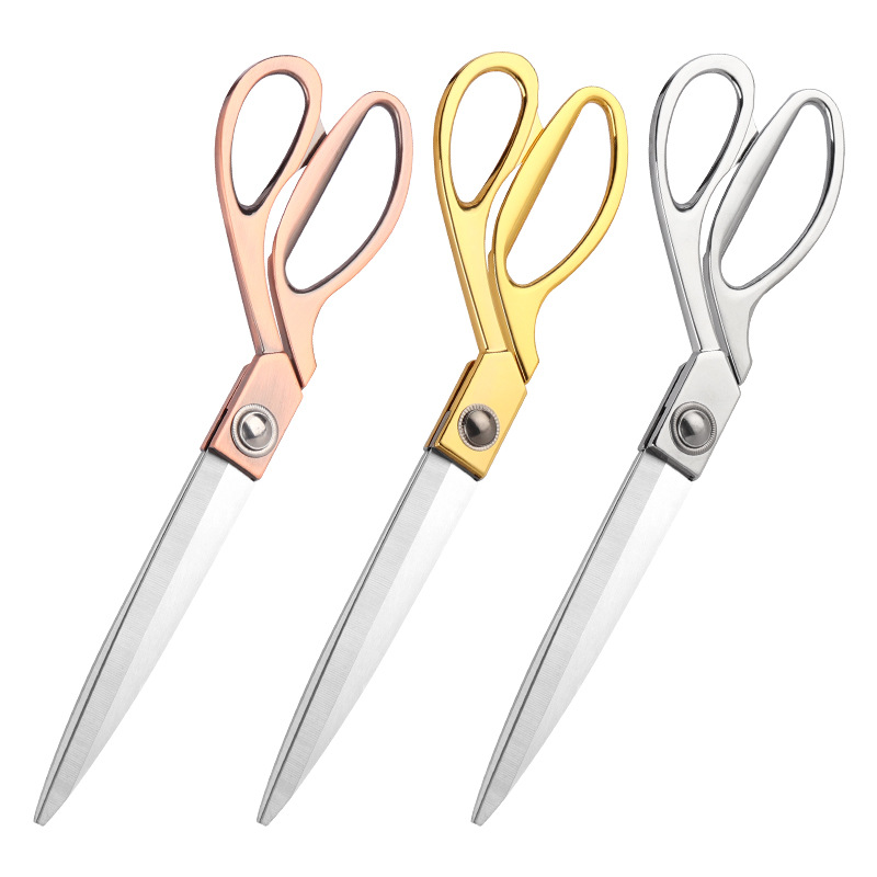 Industrial Laser Welding - Dobeli Stainless Steel Gold-plated Tailor Scissors