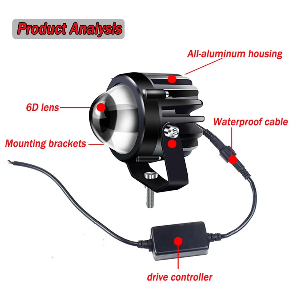 Motorcycle Projector Laser Lig – Laser Focus Lens recenzja i cena