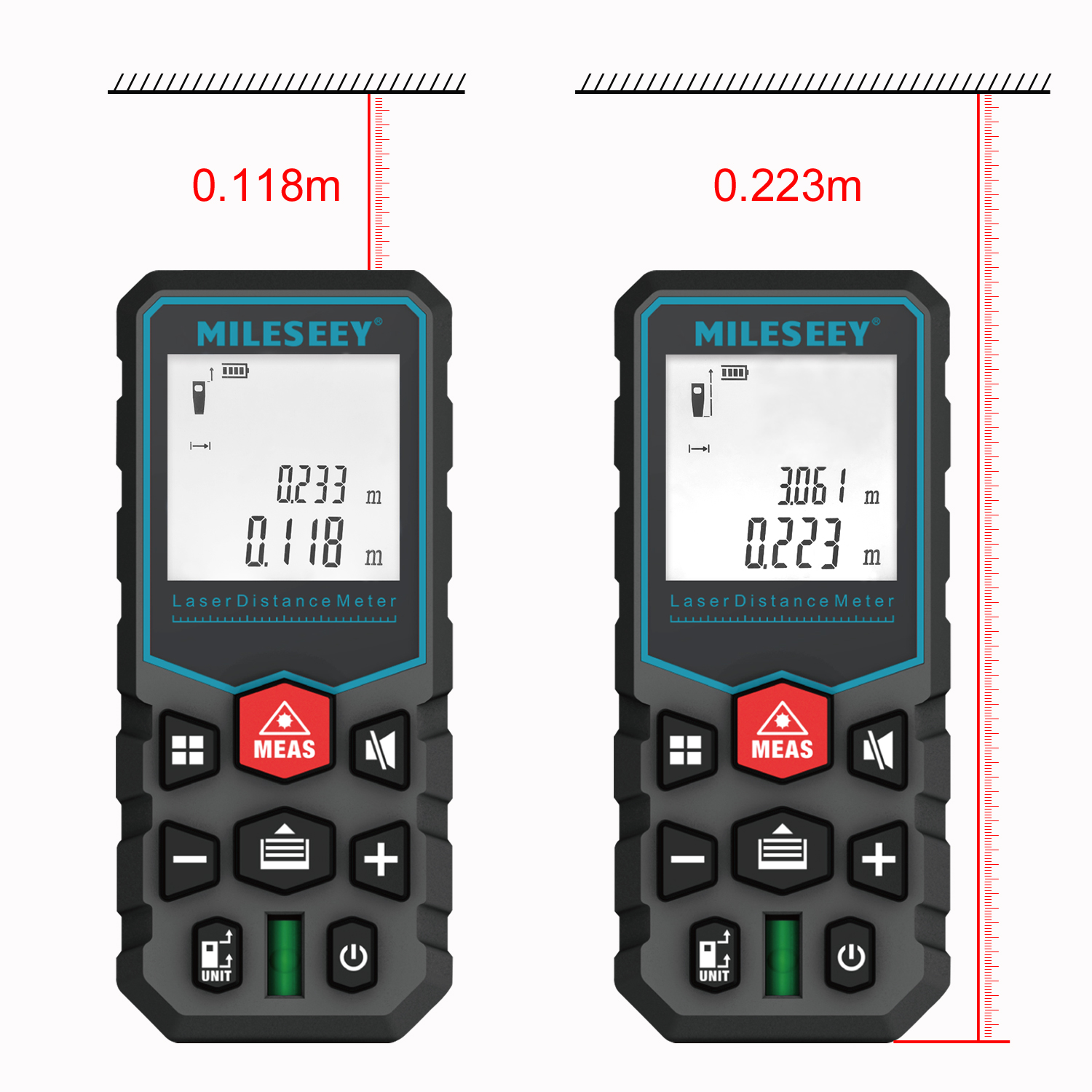 Mileseey X5 S6 Laser Tape Meas – Industrial Laser Rangefinder recenzja i cena