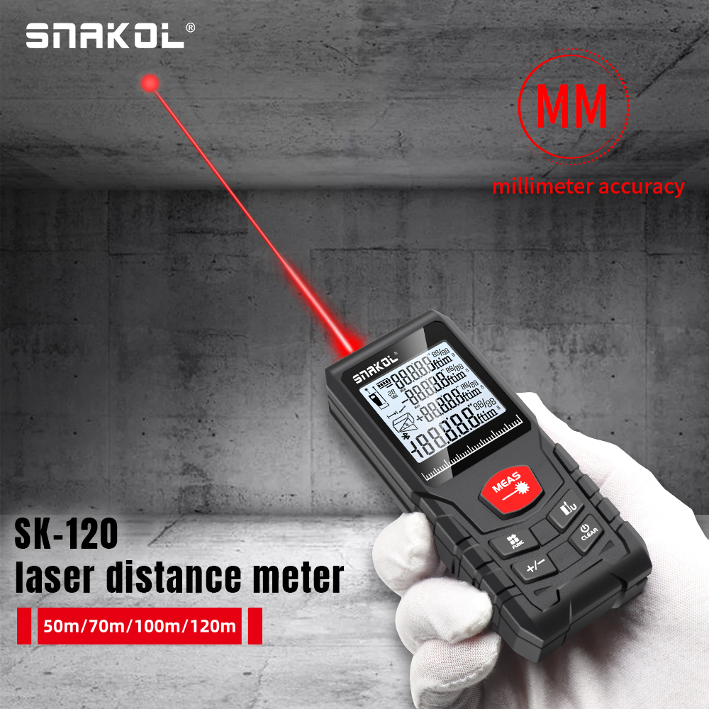 Snakol Laser Distance 50M/100M – Industrial Laser Rangefinder recenzja i cena