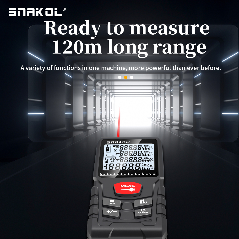 Snakol Laser Distance 50M/100M – Industrial Laser Rangefinder recenzja i cena