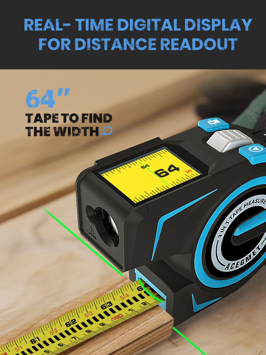 Laser Tape Measure 100M Profes – Industrial Laser Rangefinder recenzja i cena
