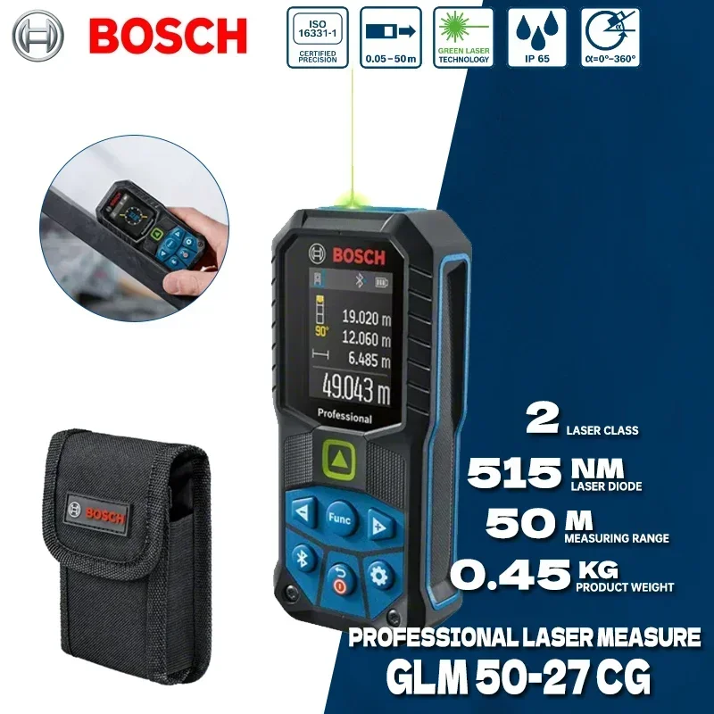 BOSCH GLM 50-27 CG Laser Range – Industrial Laser Rangefinder recenzja i cena
