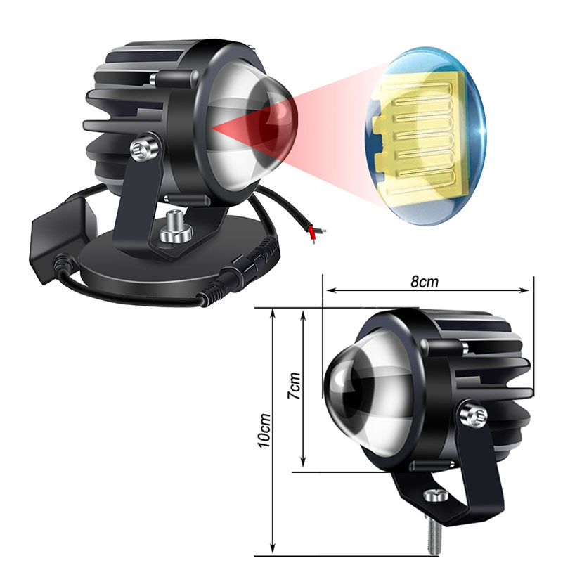 12V-80V Universal LED Laser Sp – Laser Focus Lens recenzja i cena