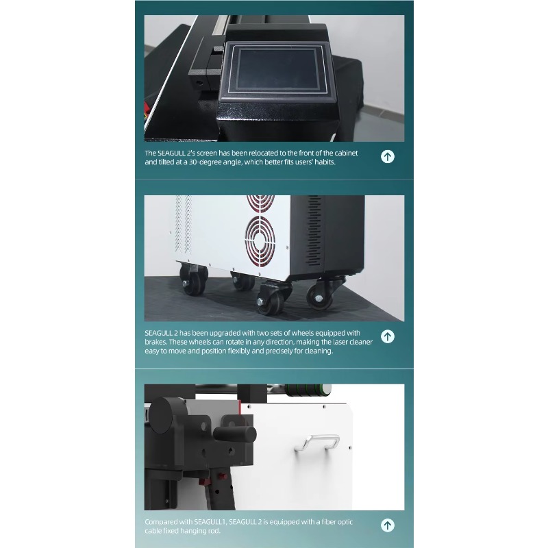Portable Pulse Fiber 300W Lase – Industrial Laser Cleaning recenzja i cena