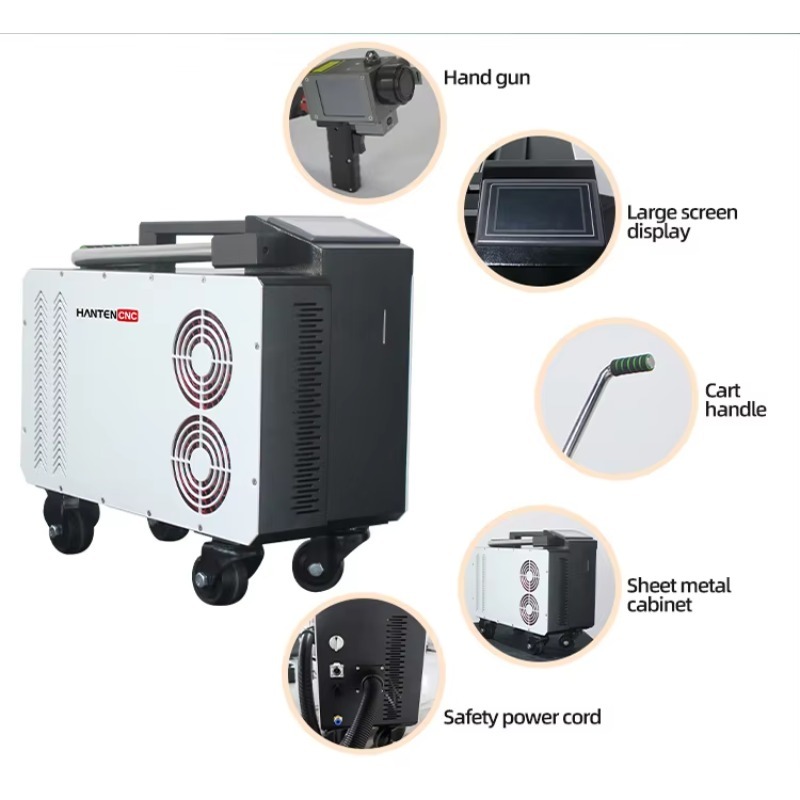 Portable Pulse Fiber 300W Lase – Industrial Laser Cleaning recenzja i cena