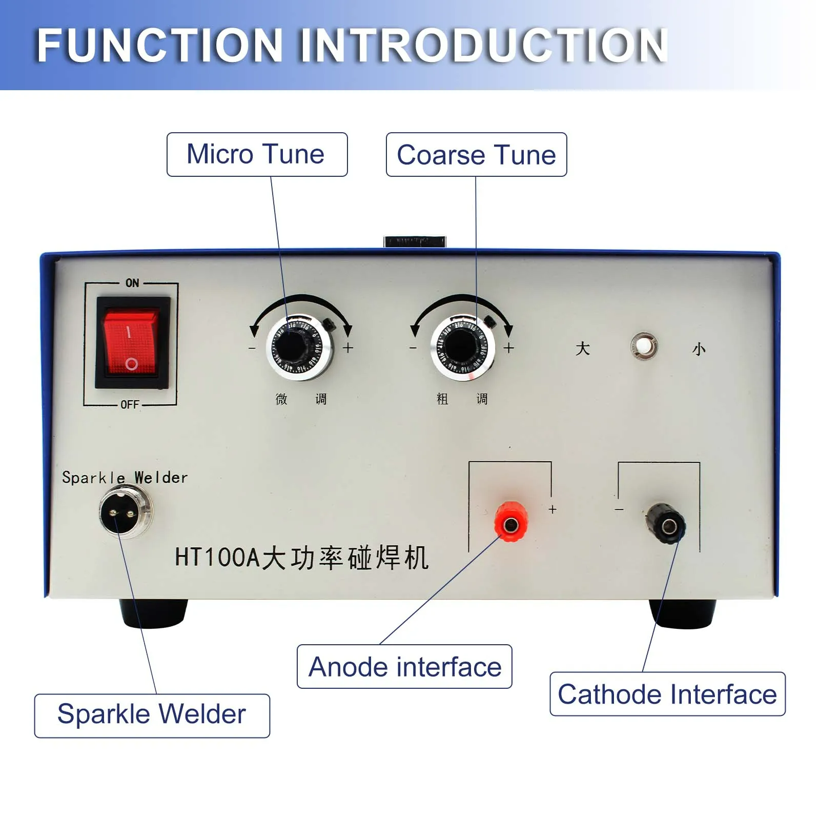 100A Spot Welding Machine Jewe – Industrial Laser Repair recenzja i cena
