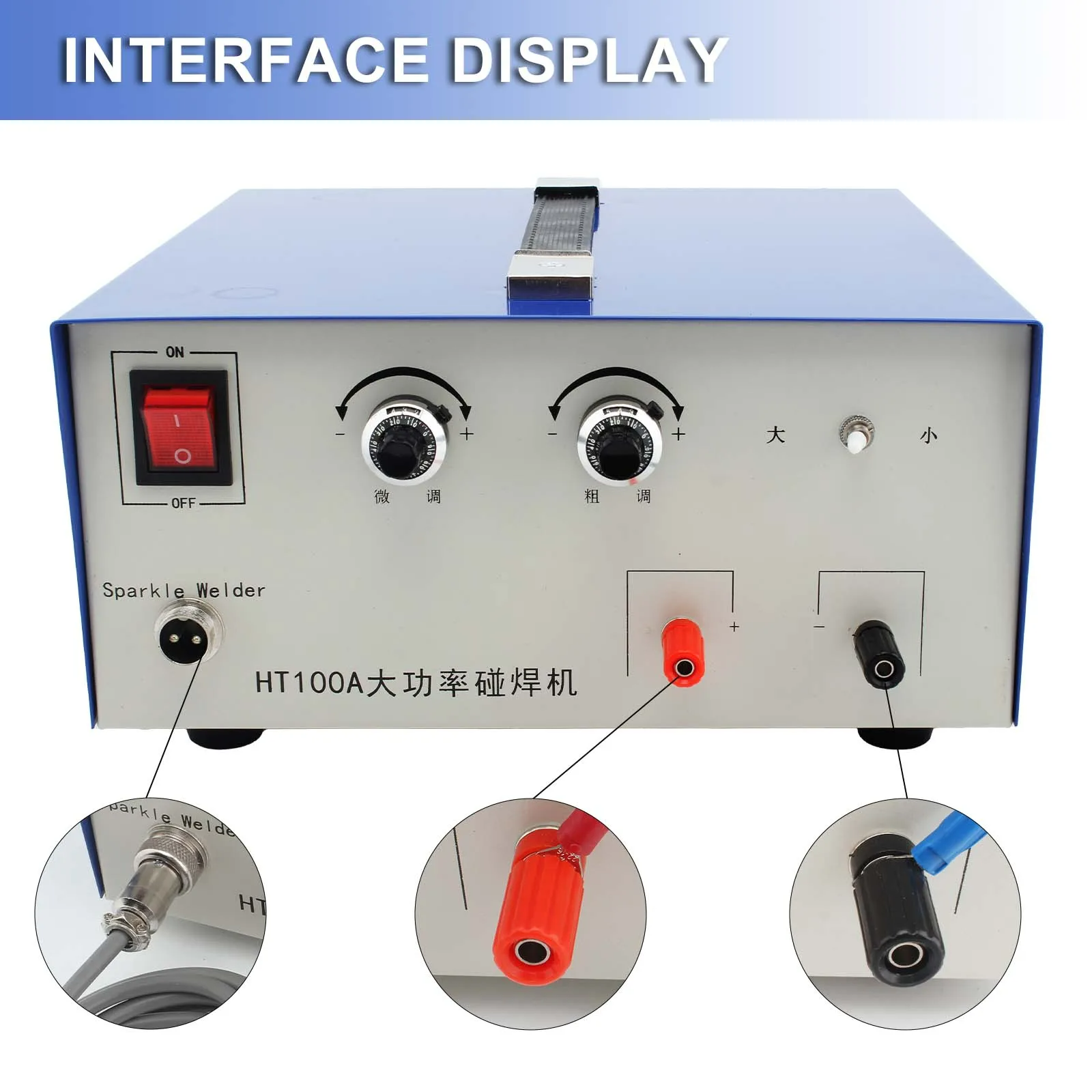 100A Spot Welding Machine Jewe – Industrial Laser Repair recenzja i cena