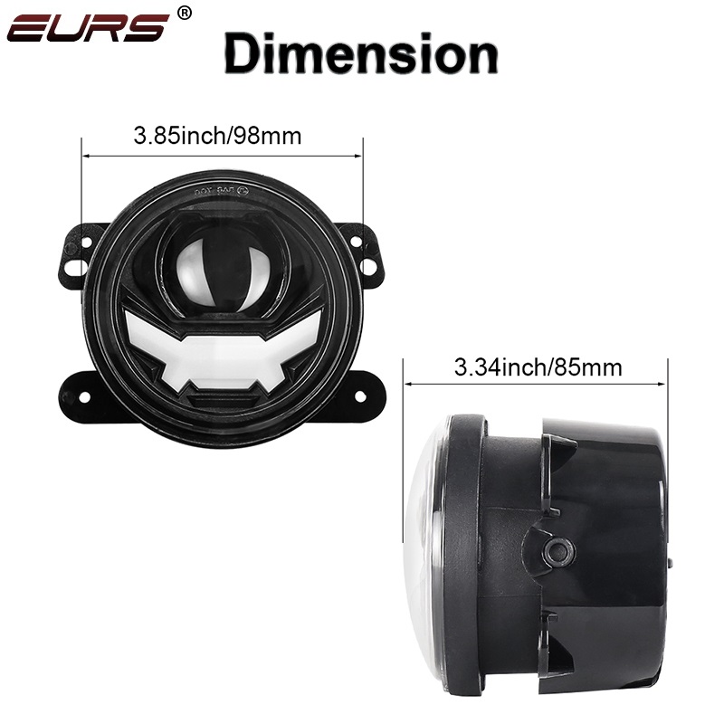 4inch LED Fog Lights 30W DRL L – Laser Focus Lens recenzja i cena