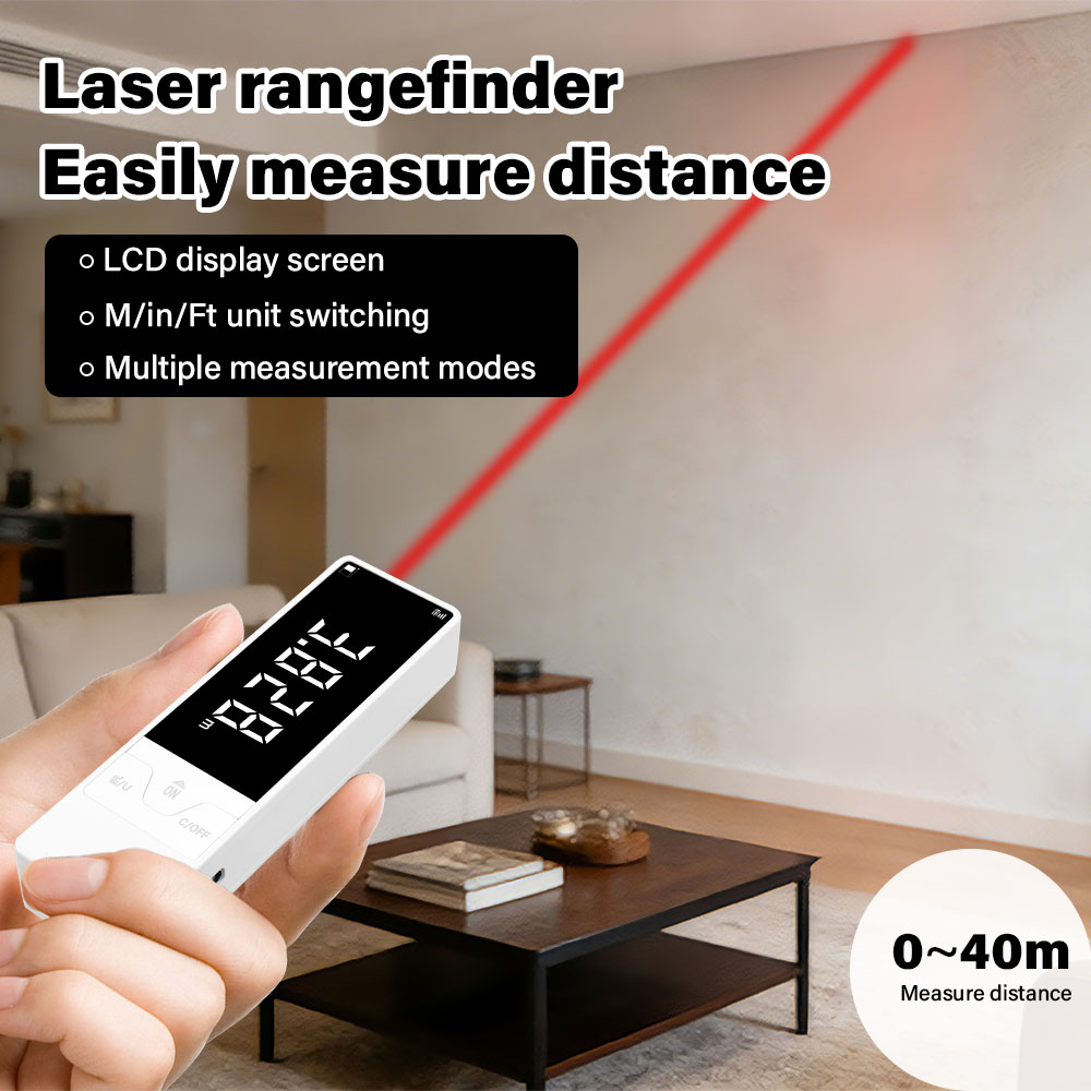 Mini Laser Distance Meter 40M  – Industrial Laser Rangefinder recenzja i cena