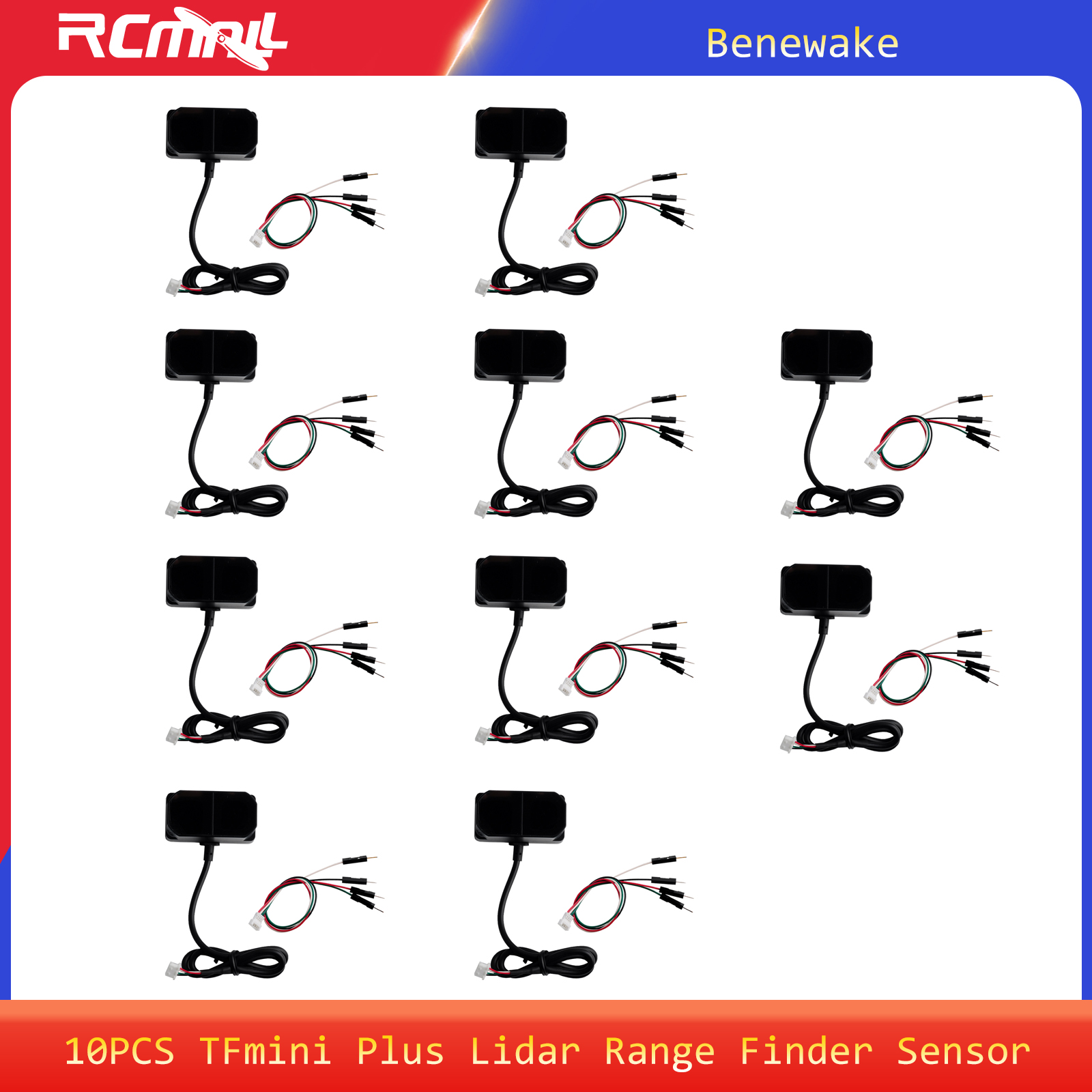 10PCS TFmini Plus Laser Lidar  – Industrial Laser Rangefinder recenzja i cena