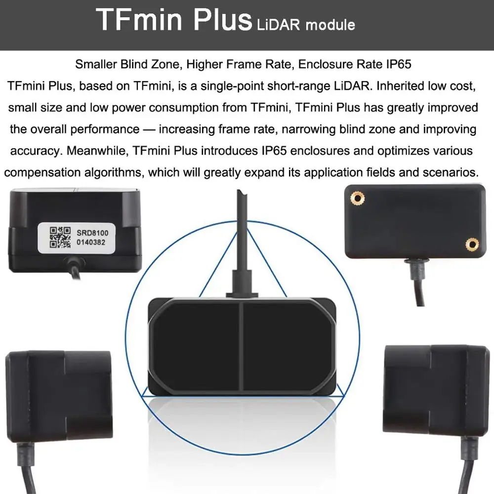 10PCS TFmini Plus Laser Lidar  – Industrial Laser Rangefinder recenzja i cena