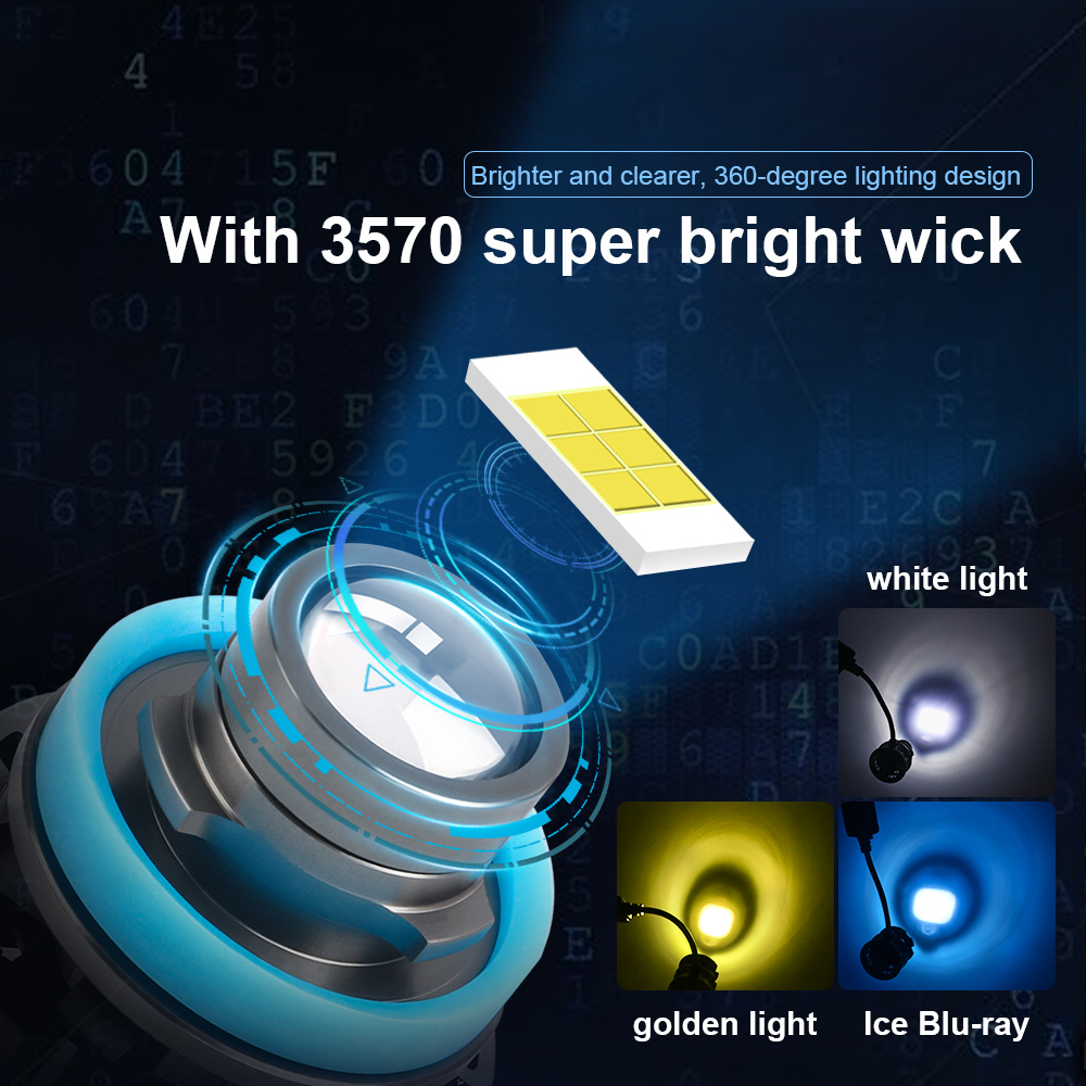 2pcs Car Laser H7 H11 9005 900 – Laser Focus Lens recenzja i cena