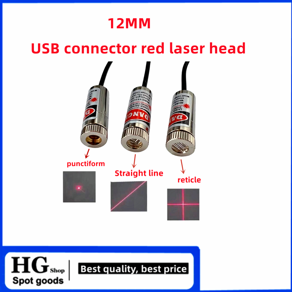 12mm 5mw adjustable focus red  – Industrial Laser Module recenzja i cena